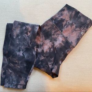 Lululemon diamond dye align leggings 6